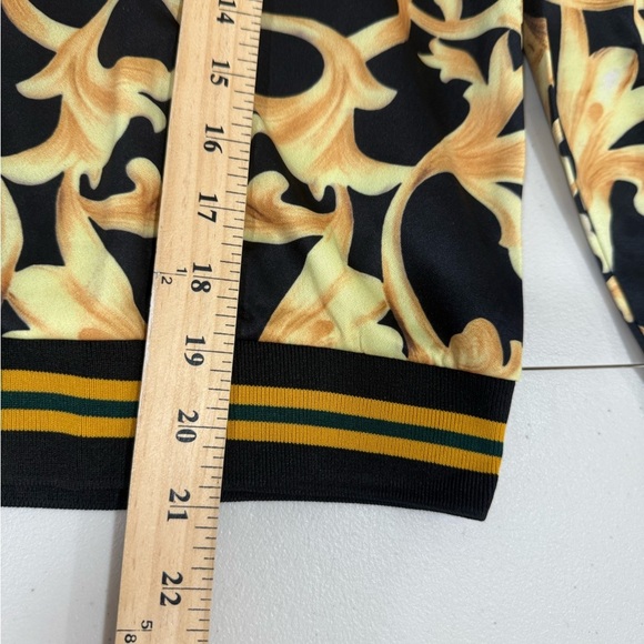 Mango USA 2 Pc Suit with pineapple embroidered sequins Size L - Picture 7 of 11